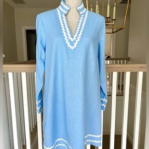 NWT Sail to Sable Ric Rac Dress Size: Medium Color: Placid